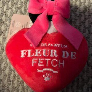 NWT Heart Canine Couture Dog Toy (To Support Dogs Placed in the DV Sites)